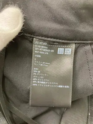 UNIQLO/ユニクロ/ショート/ミニスカート/スカート/ブラック/S