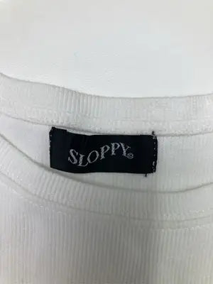 SLOPPY/スロッピー/Tシャツ/カットソー/トップス/ホワイト/F