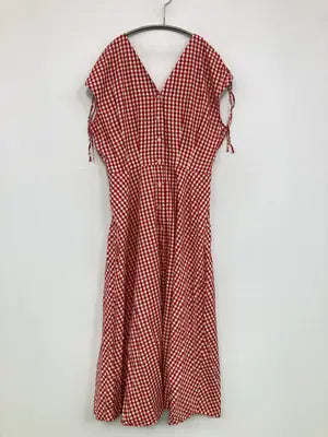 UNIQLO/ユニクロ/ワンピース/ワンピース/ドレス/レッド/L