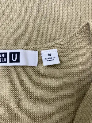 UNIQLO/ユニクロ/カーディガン/ボレロ/トップス/ベージュ/M
