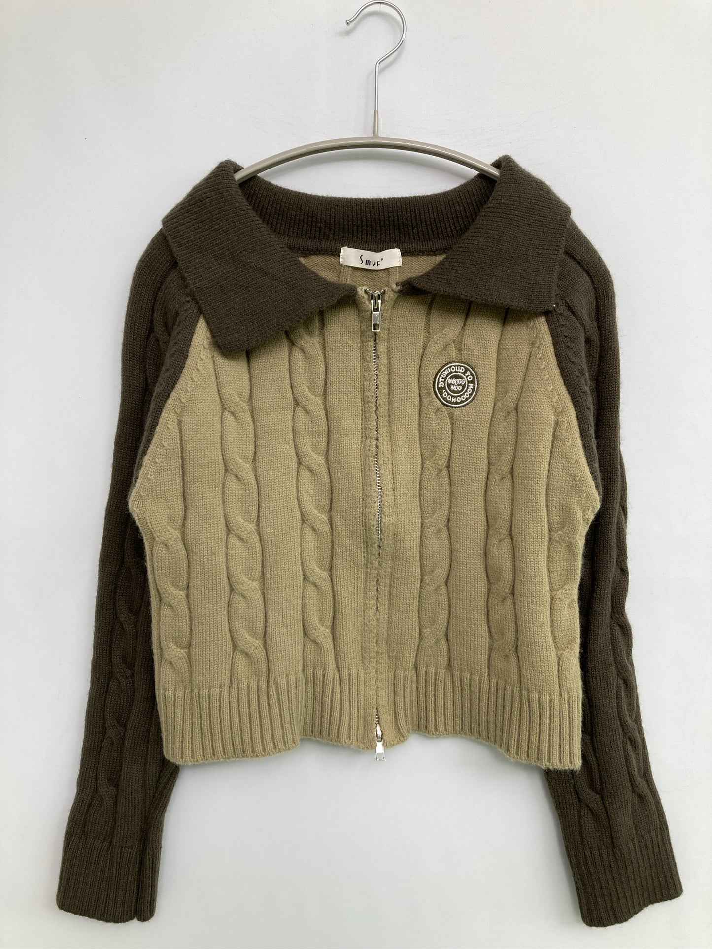 SmYF/ニット/セーター/トップス/ブラウン