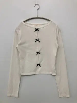 UNE MANSION/ウメマンション/Tシャツ/カットソー/トップス/ホワイト/F