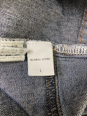 GLOBAL WORK/グローバルワーク/デニムパンツ/パンツ/ブルー/L