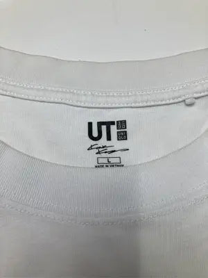 UNIQLO/ユニクロ/Tシャツ/カットソー/トップス/ホワイト/L