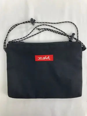 X-GIRL/エックスガール/ショルダーバッグ/バッグ/ブラック/ONE SIZE