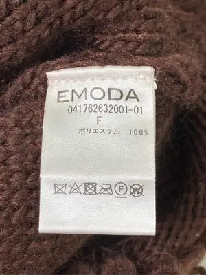 EMODA/エモダ/ニット/セーター/トップス/ブラウン/F