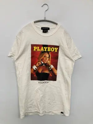 PLAYBOY/プレイボーイ/Tシャツ/カットソー/トップス/ホワイト/S