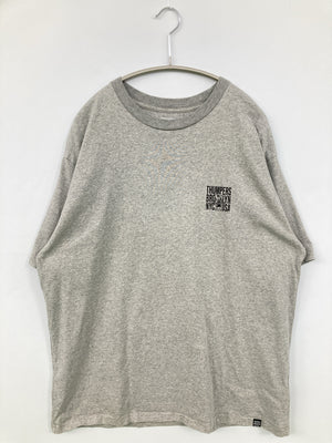 THUMPERS BROOKLYN NYC USA/Tシャツ/カットソー/トップス/グレー/L