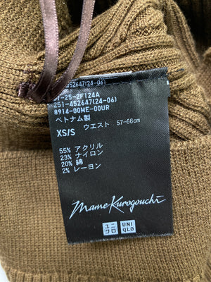 UNIQLO/ユニクロ/ロングスカート/スカート/ブラウン/XS/S