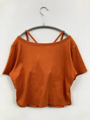 apres jour mignon/アプレジュールミニョン/Tシャツ/カットソー/トップス/オレンジ/F
