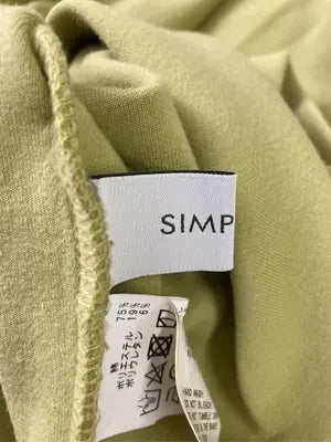 SIMPLICITE/サンプリシテ/スウェット/トップス/ライトグリーン