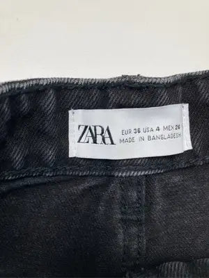 ZARA/ザラ/デニムパンツ/パンツ/ブラック/EUR 36/USA 4/MEX 26