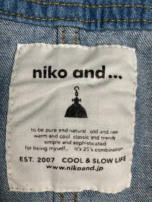 niko and .../ニコアンド/ベスト/トップス/ブルー/F