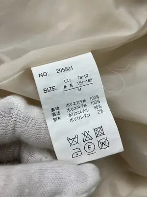 Chip Clip/チップクリップ/ブルゾン/ジャケット/アウター/アイボリー/M