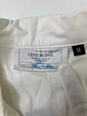 Left Alone/レフトアローン/シャツ/ブラウス/トップス/ホワイト/M