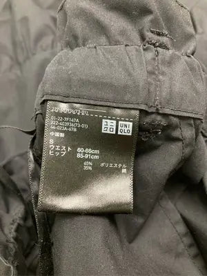 UNIQLO/ユニクロ/スカート/スカート/ブラック/S  ウエスト60-66cm  ヒップ85-91cm