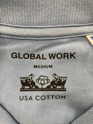 GLOBAL WORK/グローバルワーク/Tシャツ/カットソー/トップス/スカイブルー/MEDIUM