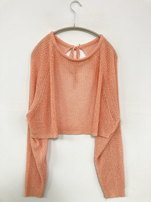カーディガン/ボレロ/トップス/オレンジ