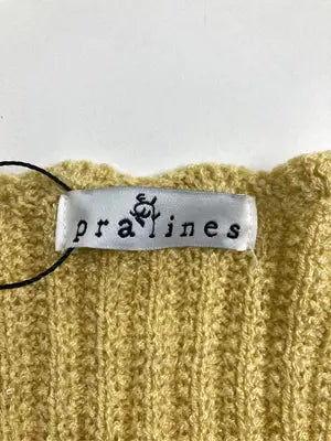 pralines/プラリネ/ニット/セーター/トップス/イエロー/F