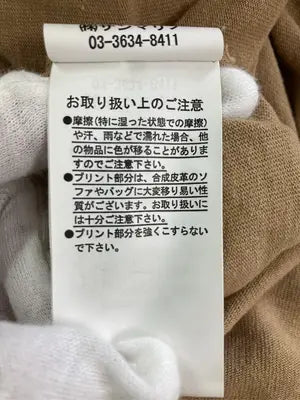 BEN DAVIS/ベンデイビス/Tシャツ/カットソー/トップス/ベージュ/M