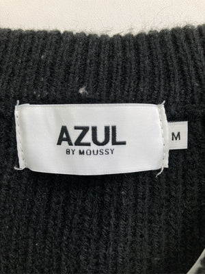 AZUL by MOUSSY/アズールバイマウジー/ニット/セーター/トップス/ブラック/M
