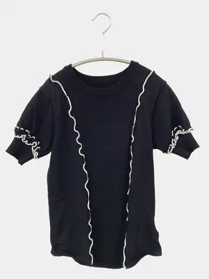 miette/ミエット/Tシャツ/カットソー/トップス/ブラック/F