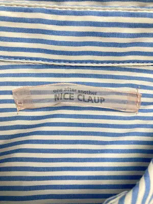NICE CLAUP/ナイスクラップ/シャツ/ブラウス/トップス/スカイブルー/F