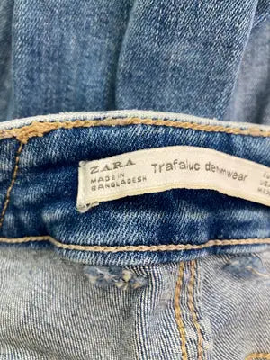 ZARA TRAFALUC/ザラトラファルック/デニムパンツ/パンツ/ブルー/EUR 42