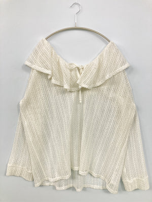 merry jenny/メリージェニー/ニット/セーター/トップス/ホワイト/F