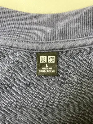 UNIQLO/ユニクロ/スウェット/トップス/ネイビー/L