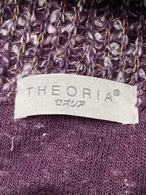 theoria/セオリア/ベスト/トップス/パープル/LL