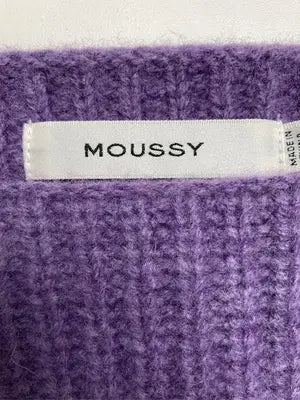 MOUSSY/マウジー/ニット/セーター/トップス/パープル/FREE