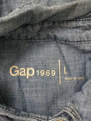 GAP/ギャップ/シャツ/ブラウス/トップス/ブルー/L