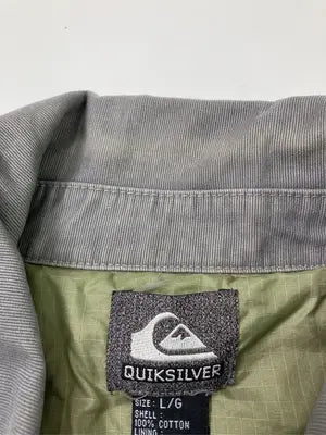 QUIKSILVER/クイックシルバー/ナイロンジャケット/ジャケット/アウター/グレー/L