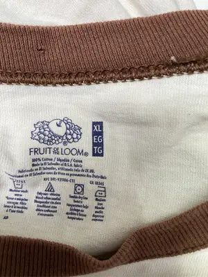 FRUIT OF THE LOOM/フルーツオブザルーム/Tシャツ/カットソー/トップス/ブラウン/XL