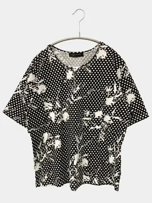 Maglia Estrella/Tシャツ/カットソー/トップス/ブラック/L