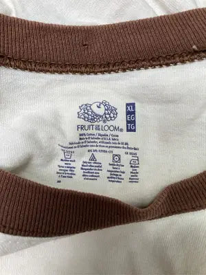 FRUIT OF THE LOOM/フルーツオブザルーム/Tシャツ/カットソー/トップス/ブラウン/XL