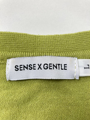 SENSE X GENTLE/Tシャツ/カットソー/トップス/イエロー/L