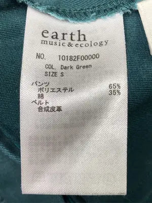 earth music&ecology/アースミュージックアンドエコロジー/その他パンツ/パンツ/グリーン/S