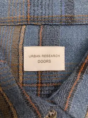 URBAN RESERCH DOORS/アーバンリサーチドアーズ/シャツ/ブラウス/トップス/ブルー/One