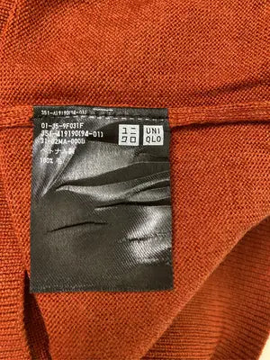 UNIQLO/ユニクロ/ニット/セーター/トップス/オレンジ/S