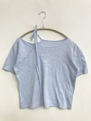 Kastane/カスタネ/Tシャツ/カットソー/トップス/スカイブルー/F