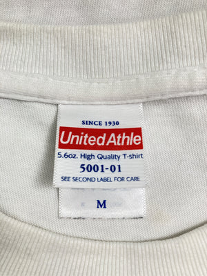 UNITED ATHLE/ユナイテッドアスレ/Tシャツ/カットソー/トップス/ホワイト/M