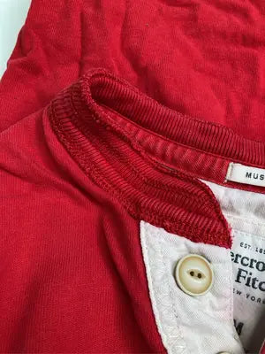 Abercrombie & Fitch/アバクロンビーアンドフィッチ/Tシャツ/カットソー/トップス/レッド/M