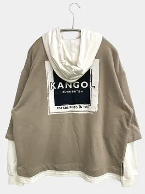 KANGOL/カンゴール/パーカー/トップス/ベージュ/M