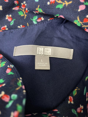 UNIQLO/ユニクロ/ワンピース/ワンピース/ドレス/ネイビー/L