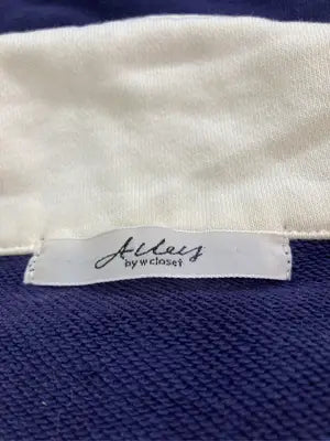 Alley by w closet/アリーバイダブルクローゼット/スウェット/トップス/ネイビー/F