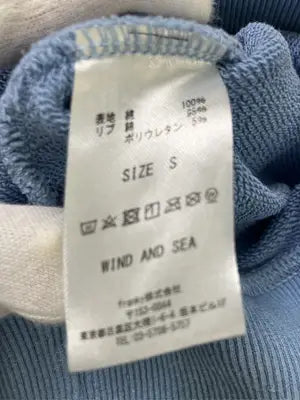WIND AND SEA/ウィンダンシー/スウェット/トップス/スカイブルー/S