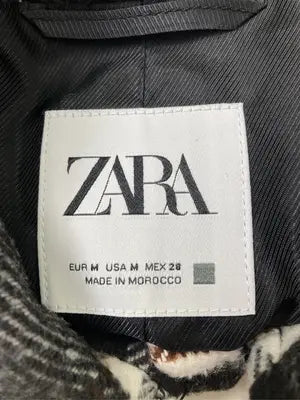 ZARA/ザラ/ショートコート/ジャケット/アウター/ホワイト/USA M