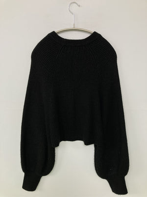 AZUL by MOUSSY/アズールバイマウジー/ニット/セーター/トップス/ブラック/M